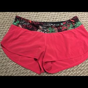 Lululemon speed shorts